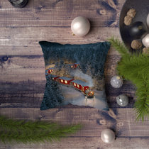 Wayfair christmas throw online pillows